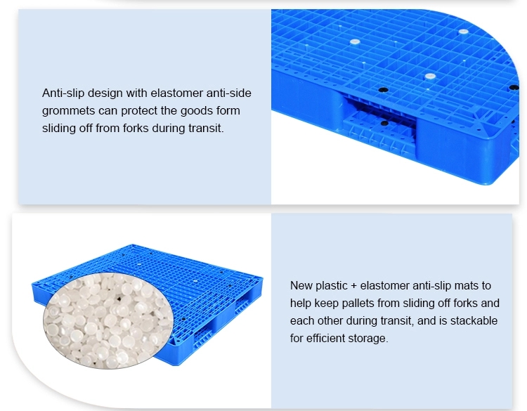 PLASTIC PALLETS, Letter: E, 2-Way Entry - Standard, Size W x D x H: 60 x 42  x 4-1/2, Floor Cap. (lbs.): 3000, Fork Cap. (lbs.): 1500, Rackable Cap.  (lbs.): 750