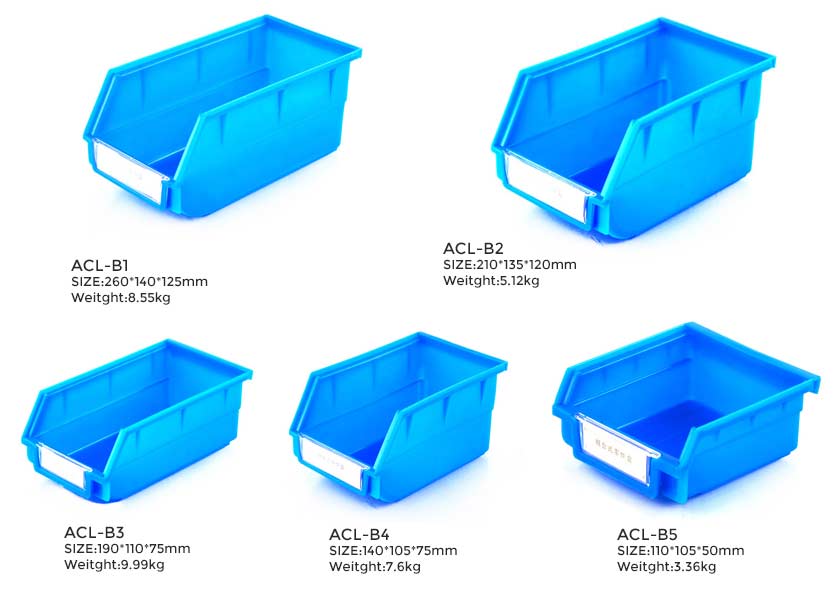 plastic bins