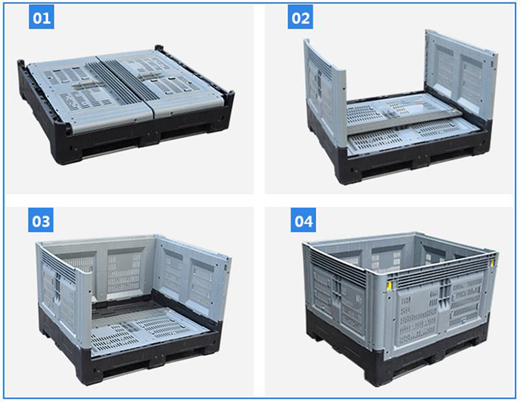 Details of Bulk collapsible containers