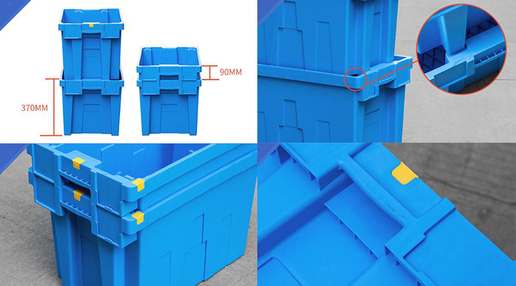 Reusable Attached Lid Container Details