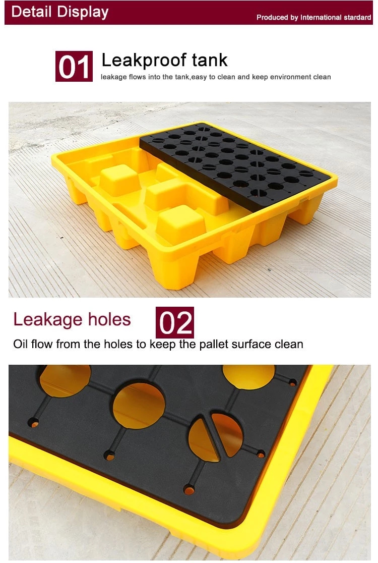 Plastic Spill Containment Pallet Details