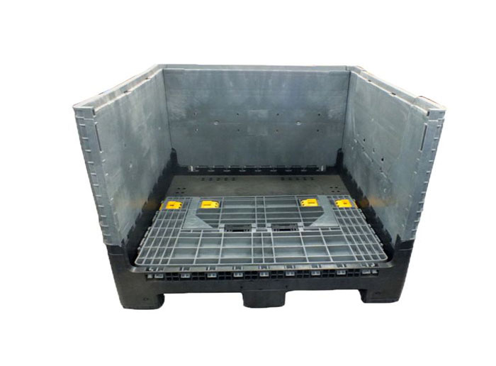 Large Folding Turnover Box-Bulk Collapsible Containers