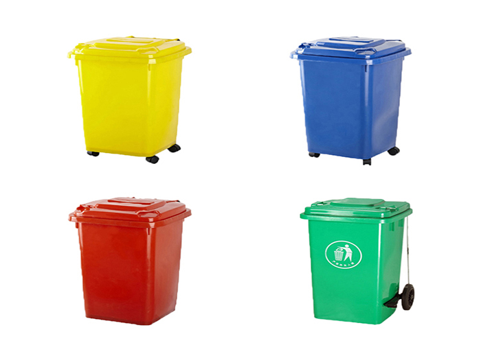 Use The Color of The Bin to Distinguish The Waste Classification