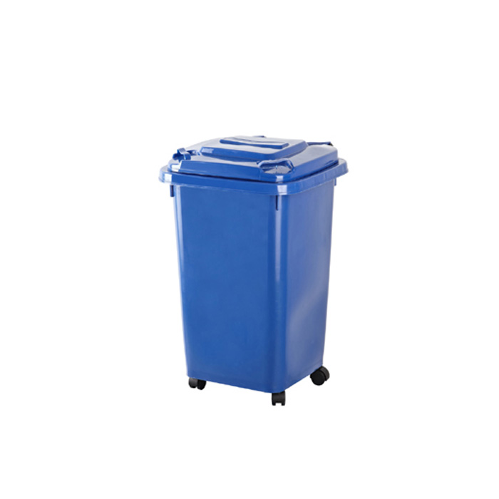 Plastic Dustbin for Outdoor with Wheels