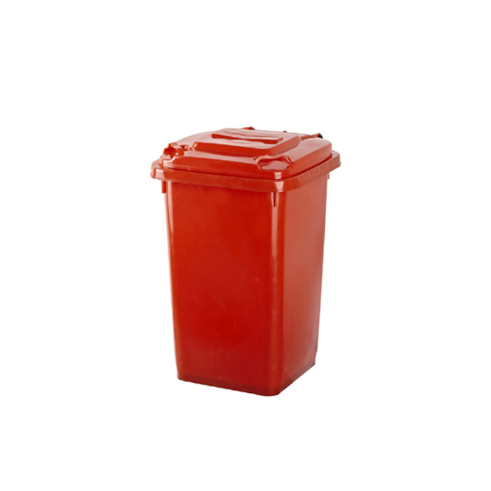 Plastic Dustbin for Outdoor with Wheels