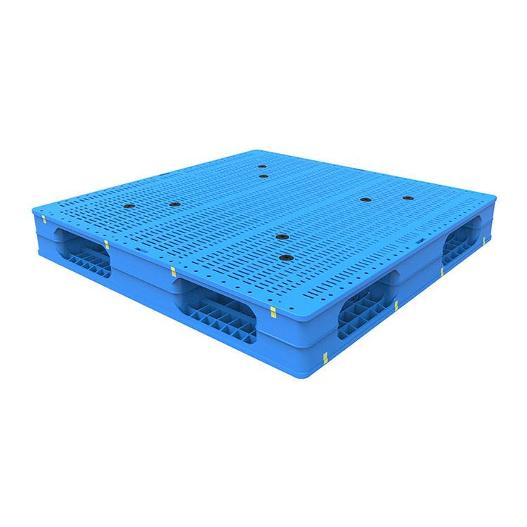 Four Way Entry Type Full Perimeter Plastic Pallet