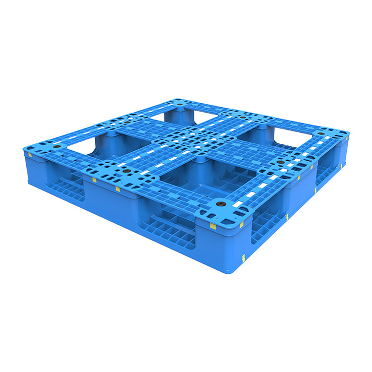 Plastic Pallet with Cruciform Perimeter Base