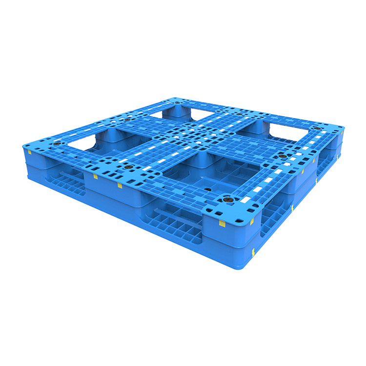 Plastic Pallet with Cruciform Perimeter Base