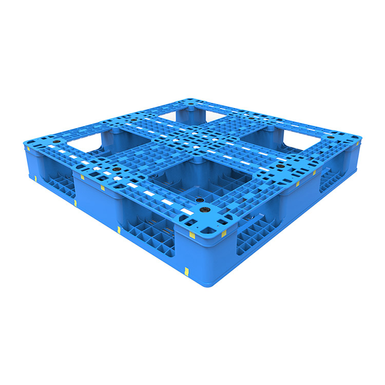 Plastic Pallet with Cruciform Perimeter Base