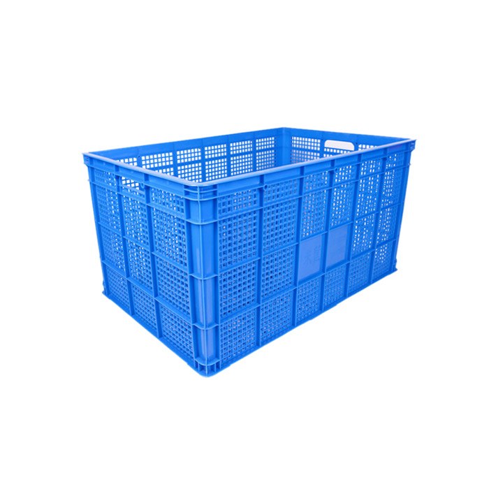 Plastic Square Industrial Blue Crates