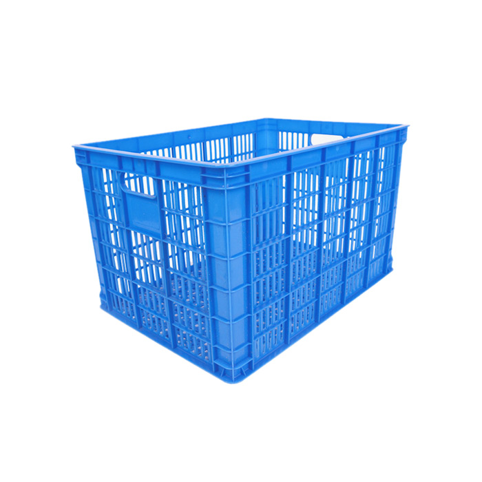 Plastic Square Industrial Blue Crates