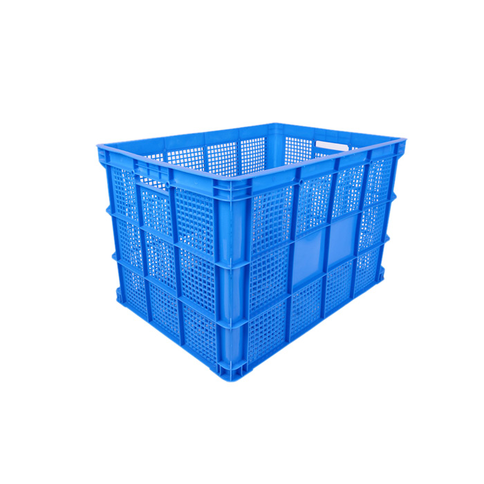 Plastic Square Industrial Blue Crates