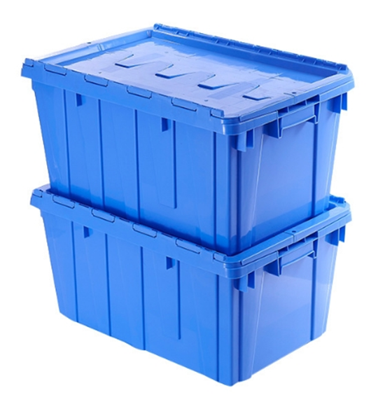 Stackable Attached lid container