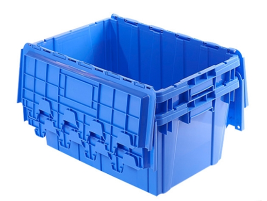 Stackable Attached lid container