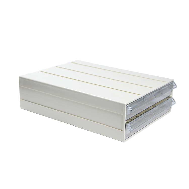 Clear Stacking Drawer Type Parts Box