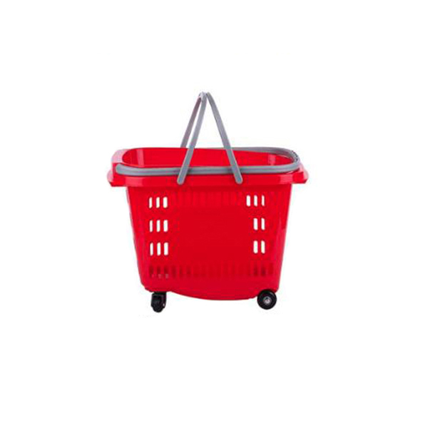 Portable Shopping Basket with Wheels