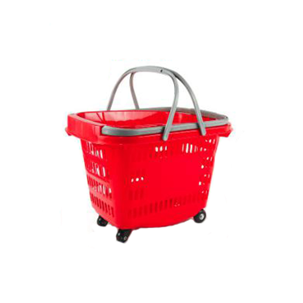 Portable Shopping Basket with Wheels