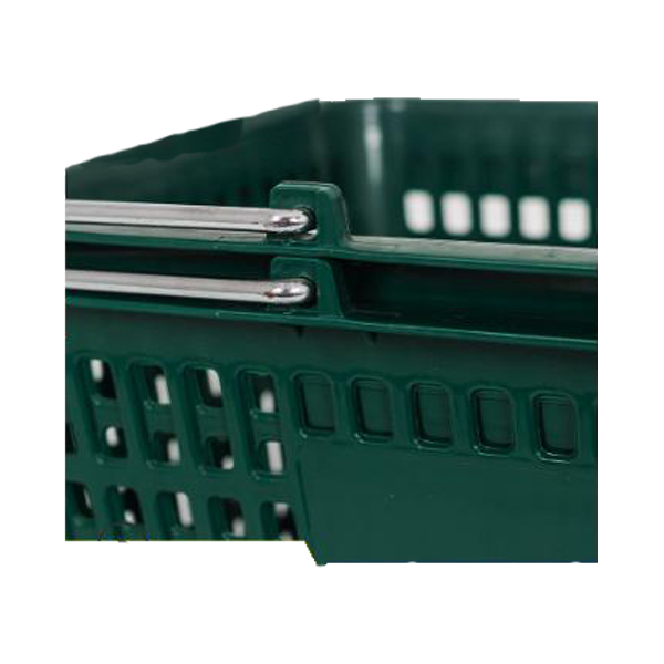 Thickened Portable Plastic Supermarket Shopping Basket