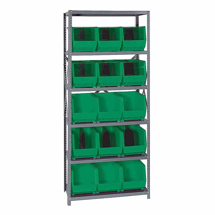 Plastic Storage Bin Racks Spare Parts Shelving