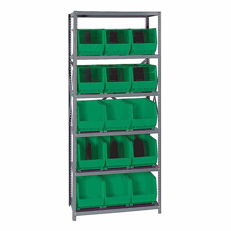 Plastic Storage Bin Racks Spare Parts Shelving