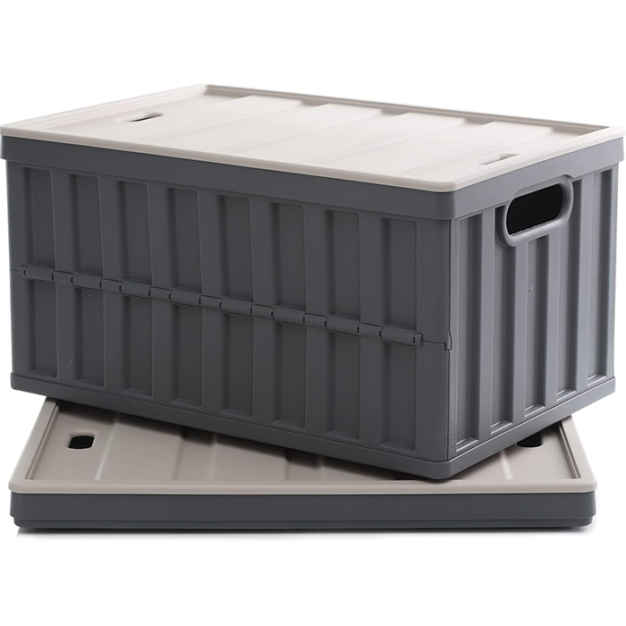 Foldable Storage Box Plastic with Lid