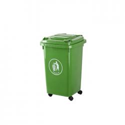 Plastic Dustbin for Outdoor with Wheels