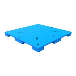 HDPE Solid Deck Ground Plastic Pallet with Nine Runner