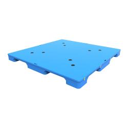 HDPE Solid Deck Ground Plastic Pallet with Nine Runner