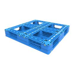 Plastic Pallet with Cruciform Perimeter Base