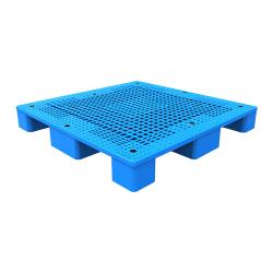 Four Way Entry Euro Light-duty Floor Stacking Plastic Pallet