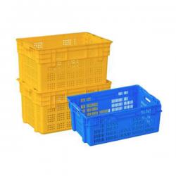 Rectangular Mesh Pilco Plastic Crates for Vegetables