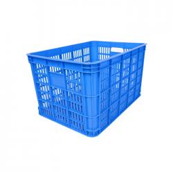 Plastic Square Industrial Blue Crates