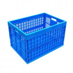 Basket Crate Box Stack Foldable Portable with Lid
