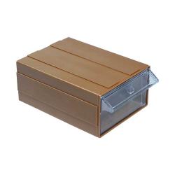 Clear Stacking Drawer Type Parts Box