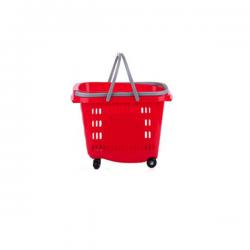 Portable Shopping Basket with Wheels