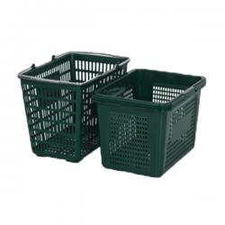 Thickened Portable Plastic Supermarket Shopping Basket