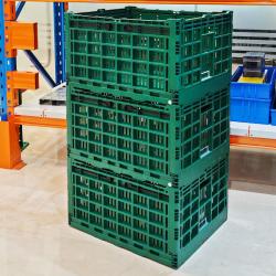 Customizable Foldable Plastic Storage Basket