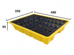 Compact Desk Spill Pallets for Small Container Containment